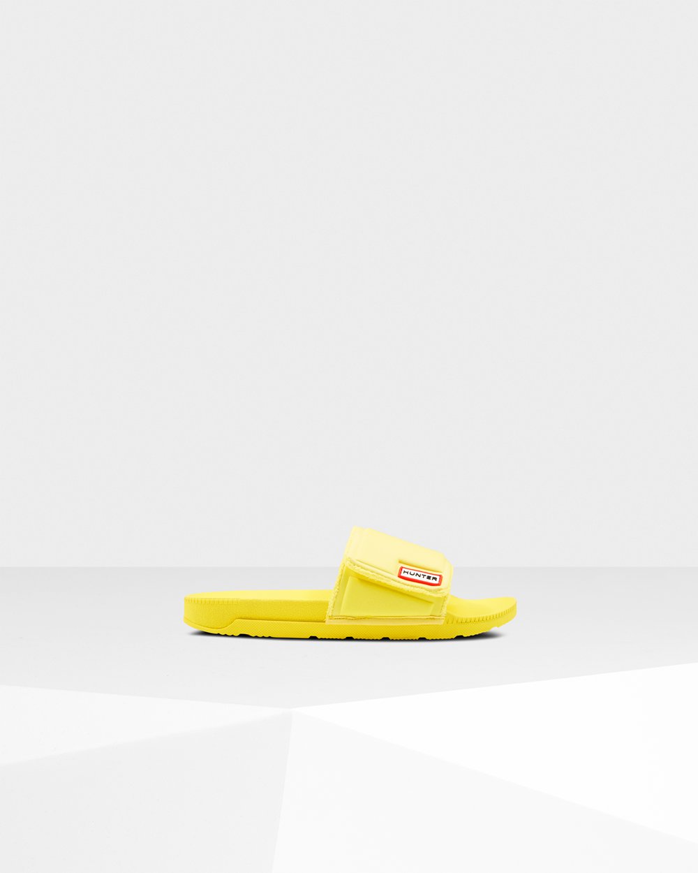 Hunter Original Adjustable Slides - Online Store Womens Yellow - PBTWRE591